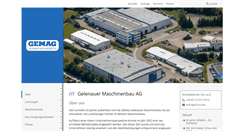 Desktop Screenshot of gemag.de