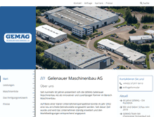 Tablet Screenshot of gemag.de